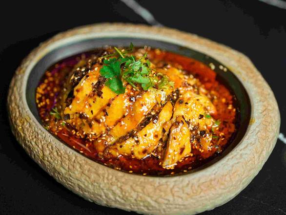 Poached Chicken with Chili Sauce 口水鸡